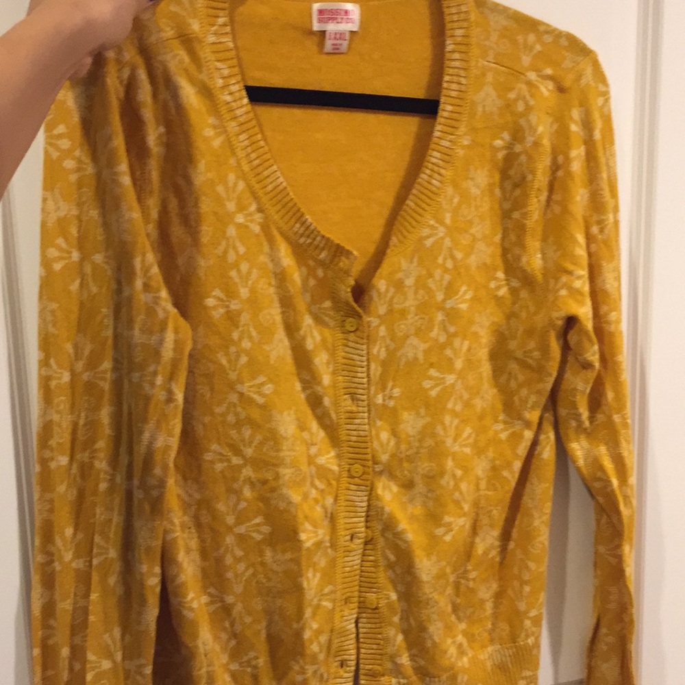Gold Cardigan